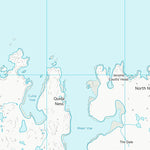 UK Topographic Maps Shetland Islands (HU16) digital map