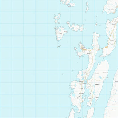 UK Topographic Maps Shetland Islands (HU33) digital map