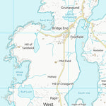 UK Topographic Maps Shetland Islands (HU33) digital map