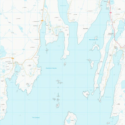 UK Topographic Maps Shetland Islands (HU34) digital map