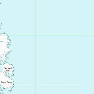 UK Topographic Maps Shetland Islands (HU41) digital map