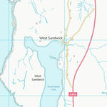 UK Topographic Maps Shetland Islands (HU48) digital map