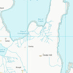 UK Topographic Maps Shetland Islands (HU54) digital map