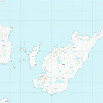 UK Topographic Maps Shetland Islands (HU56) digital map