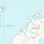UK Topographic Maps Shetland Islands (HU56) digital map