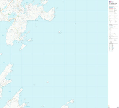 UK Topographic Maps Shetland North Ward 3 (1:10,000) digital map