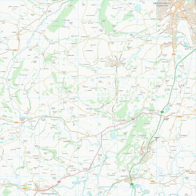 UK Topographic Maps Shropshire (SJ22) digital map
