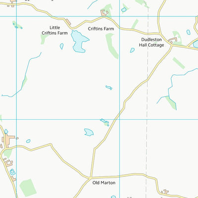 UK Topographic Maps Shropshire (SJ33) digital map