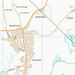 UK Topographic Maps Shropshire (SJ42) digital map