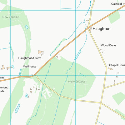 UK Topographic Maps Shropshire (SJ51) digital map