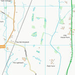 UK Topographic Maps Shropshire (SJ53) digital map