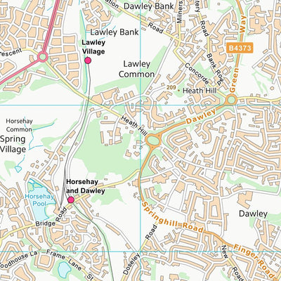 UK Topographic Maps Shropshire (SJ60) digital map