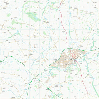 UK Topographic Maps Shropshire (SJ63) digital map