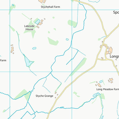 UK Topographic Maps Shropshire (SJ63) digital map