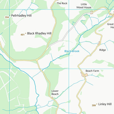 UK Topographic Maps Shropshire (SO39) digital map