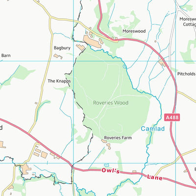 UK Topographic Maps Shropshire (SO39) digital map