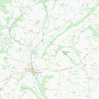 UK Topographic Maps Shropshire (SO48) digital map