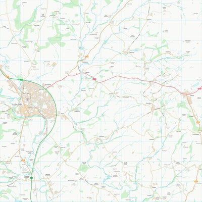 UK Topographic Maps Shropshire (SO57) digital map