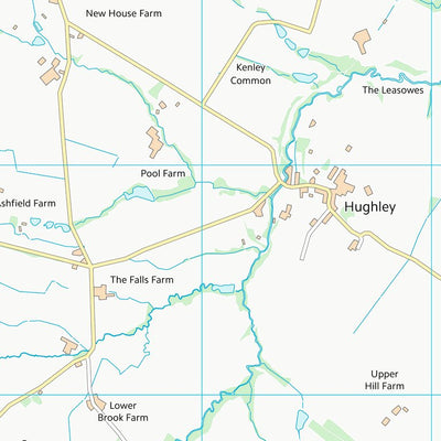 UK Topographic Maps Shropshire (SO59) digital map