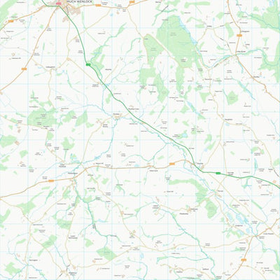 UK Topographic Maps Shropshire (SO69) digital map