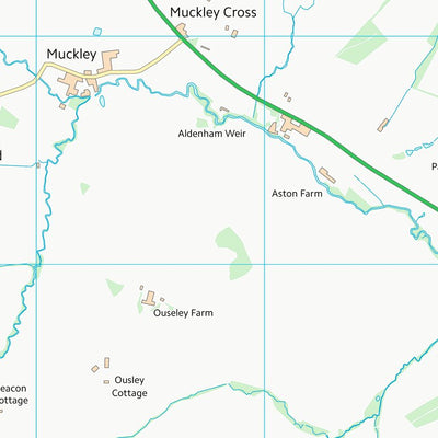 UK Topographic Maps Shropshire (SO69) digital map