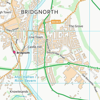 UK Topographic Maps Shropshire (SO79) digital map