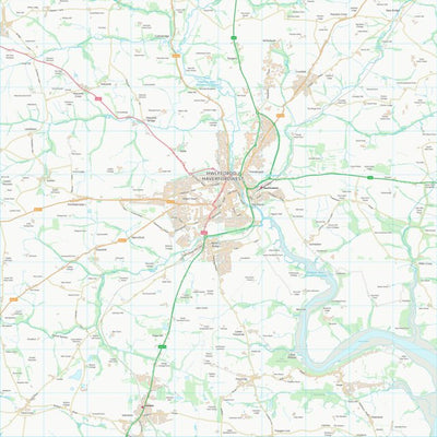 UK Topographic Maps Sir Benfro - Pembrokeshire (SM91) digital map