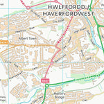 UK Topographic Maps Sir Benfro - Pembrokeshire (SM91) digital map