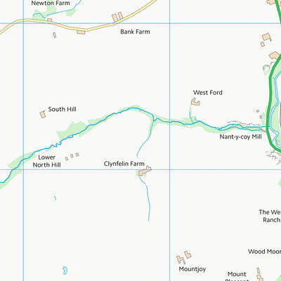 UK Topographic Maps Sir Benfro - Pembrokeshire (SM92) digital map