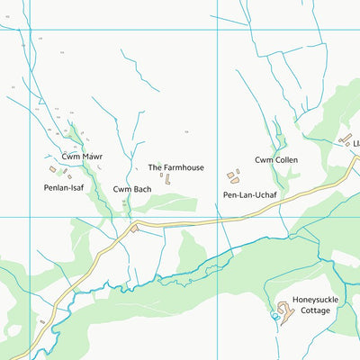 UK Topographic Maps Sir Benfro - Pembrokeshire (SN03) digital map