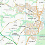 UK Topographic Maps Sir Benfro - Pembrokeshire (SN10) digital map