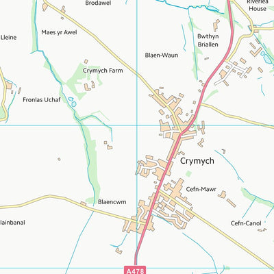 UK Topographic Maps Sir Benfro - Pembrokeshire (SN13) digital map