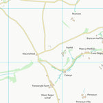 UK Topographic Maps Sir Benfro - Pembrokeshire (SN14) digital map