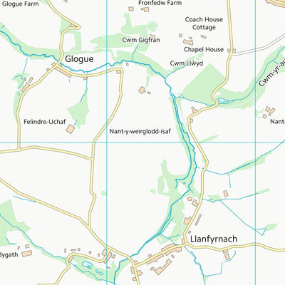 UK Topographic Maps Sir Benfro - Pembrokeshire (SN23) digital map