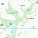 UK Topographic Maps Sir Benfro - Pembrokeshire (SR99) digital map