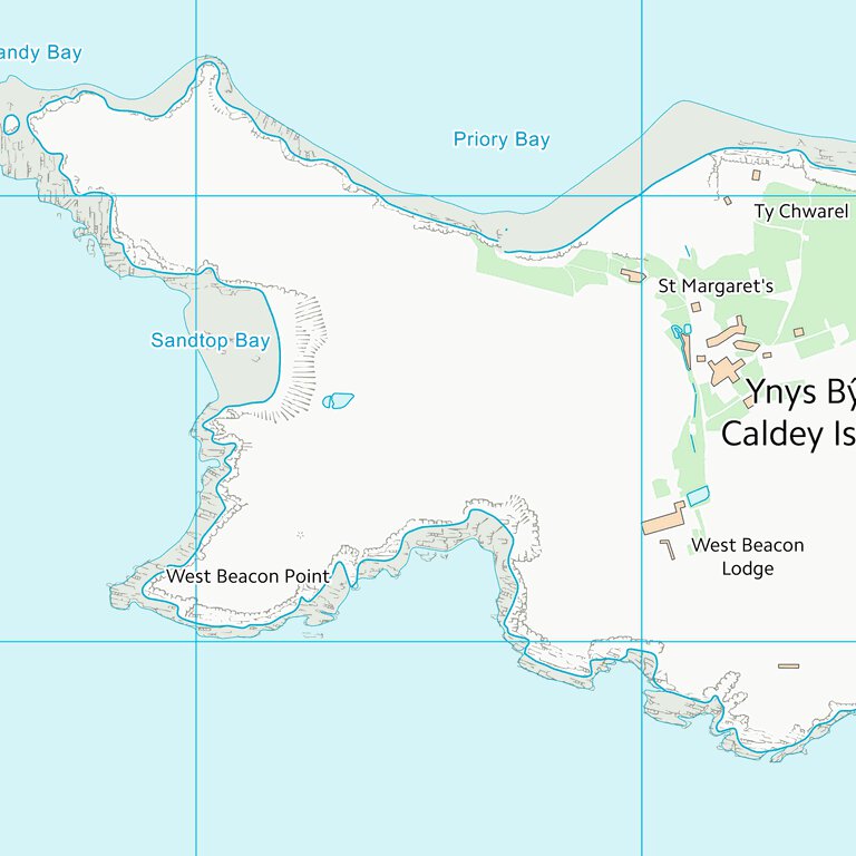 Sir Benfro - Pembrokeshire (SS19) Map by UK Topographic Maps | Avenza Maps