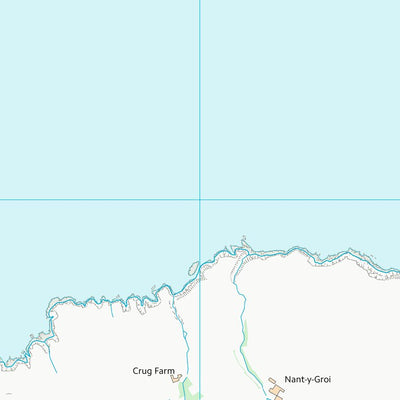 UK Topographic Maps Sir Ceredigion - Ceredigion (SN15) digital map