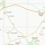 UK Topographic Maps Sir Ceredigion - Ceredigion (SN24) digital map