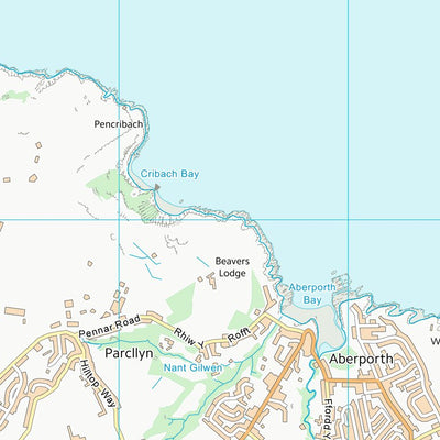 UK Topographic Maps Sir Ceredigion - Ceredigion (SN25) digital map