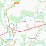UK Topographic Maps Sir Ceredigion - Ceredigion (SN34) digital map