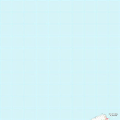 UK Topographic Maps Sir Ceredigion - Ceredigion (SN36) digital map