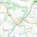 UK Topographic Maps Sir Ceredigion - Ceredigion (SN45) digital map