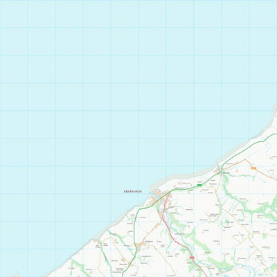 UK Topographic Maps Sir Ceredigion - Ceredigion (SN46) digital map