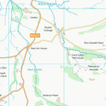 UK Topographic Maps Sir Ceredigion - Ceredigion (SN55) digital map