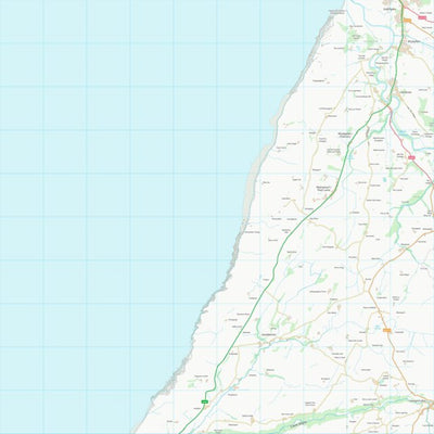 UK Topographic Maps Sir Ceredigion - Ceredigion (SN57) digital map