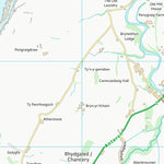 UK Topographic Maps Sir Ceredigion - Ceredigion (SN57) digital map