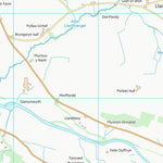UK Topographic Maps Sir Ceredigion - Ceredigion (SN67) digital map