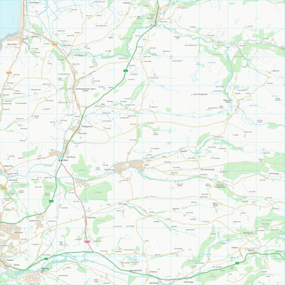 UK Topographic Maps Sir Ceredigion - Ceredigion (SN68) digital map
