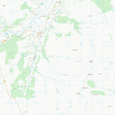 UK Topographic Maps Sir Ddinbych - Denbighshire (SJ03) digital map