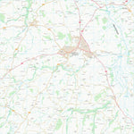 UK Topographic Maps Sir Ddinbych - Denbighshire (SJ06) digital map